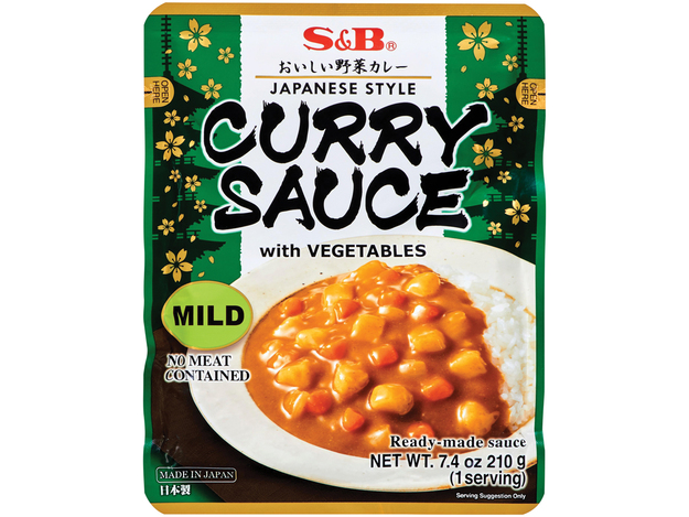 S&B Curry Sauce With VEGETABLES 205ml