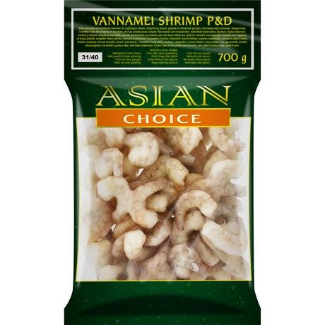 Asian Choice Vannamei Shrimp P&D 31/40