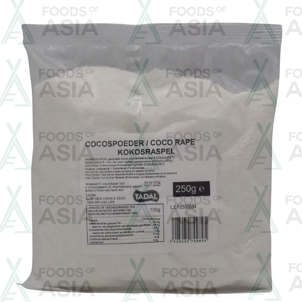 Tadal Shredded Coconut 250g