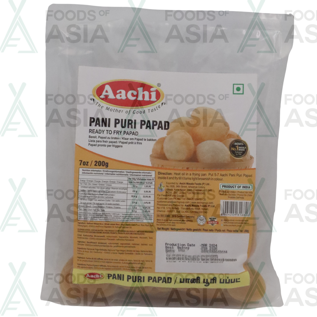 Aachi Pani Puri Papad 200g