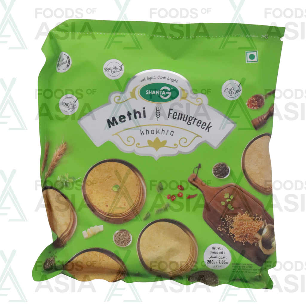 ShantaG Methi Fenugreek Khakhra 200g