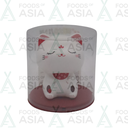 Golden Turtle Solar Lucky Cat (White)