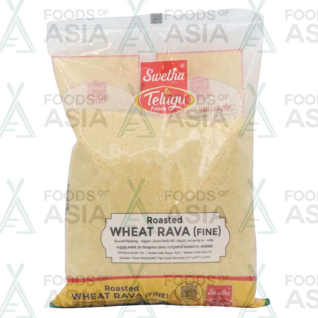Telugu Roasted Wheat Rava (Fine) 1kg