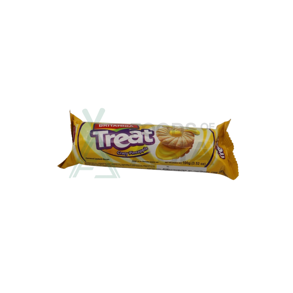 Britannia Treat Crazy Pineapple 100g