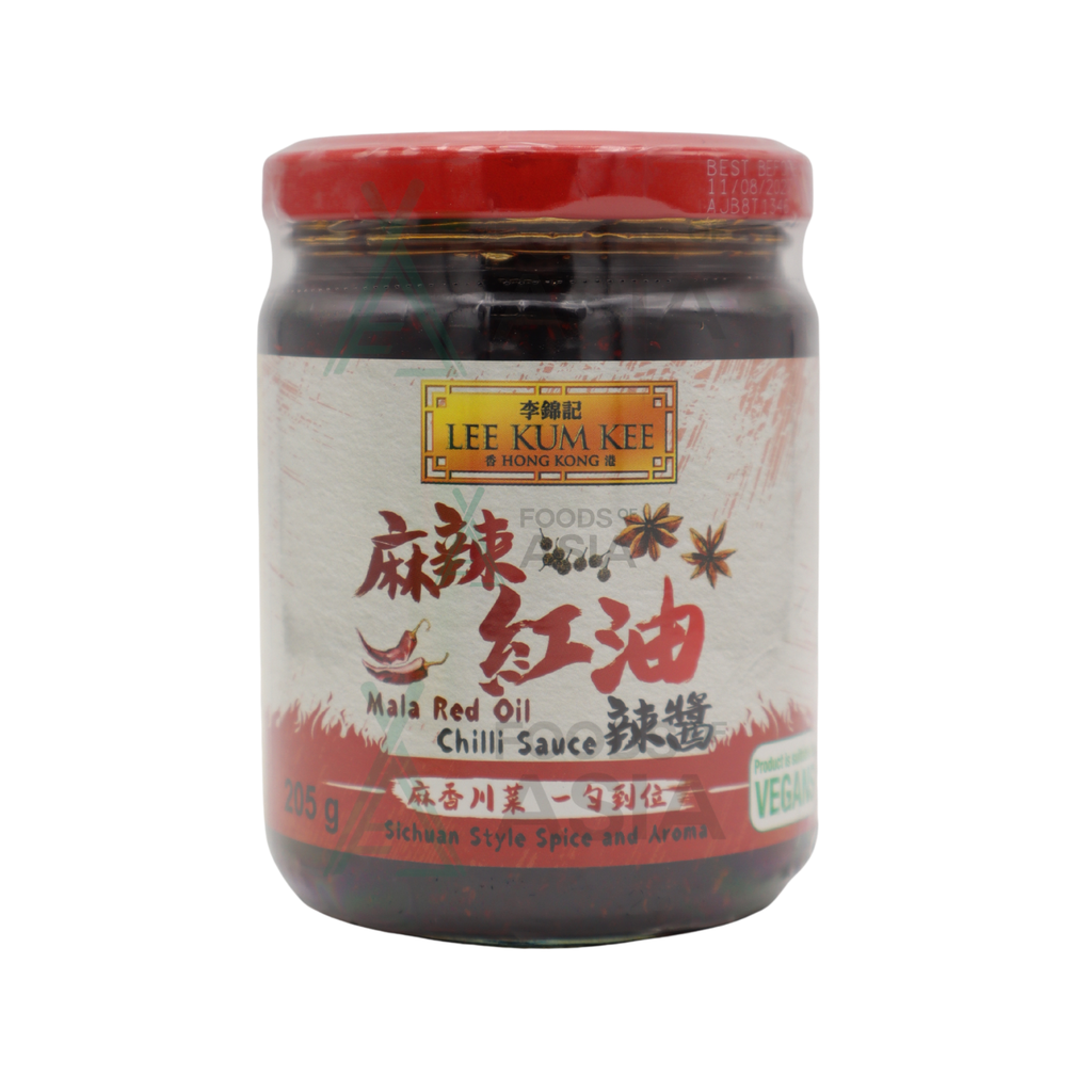 Lee Kum Kee Mala Red Oil Chilli Sauce 205g