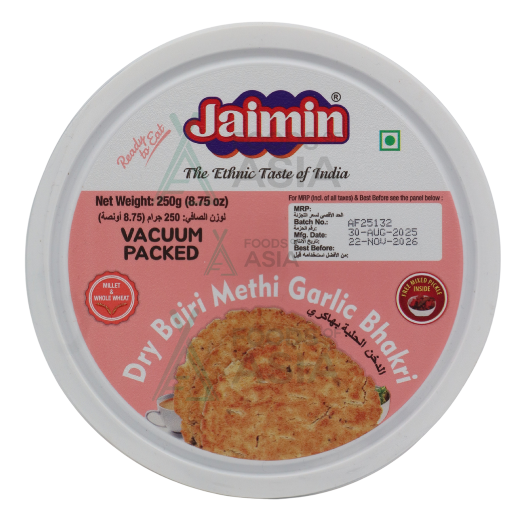 Jaimin Dry Bajri Methi Garlic Bhakri 250g