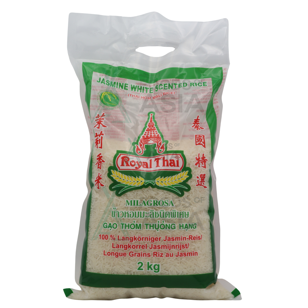 Royal Thai Jasmine White Scented Rice 2kg