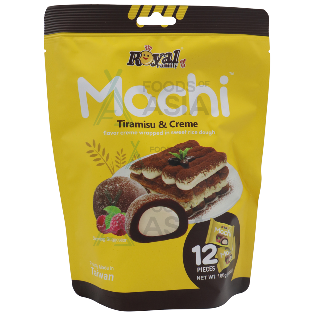 Royal Family Mochi Tiramisu & Creme 180g