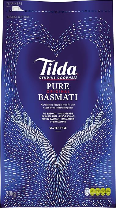 Tilda Pure Basmati 20kg