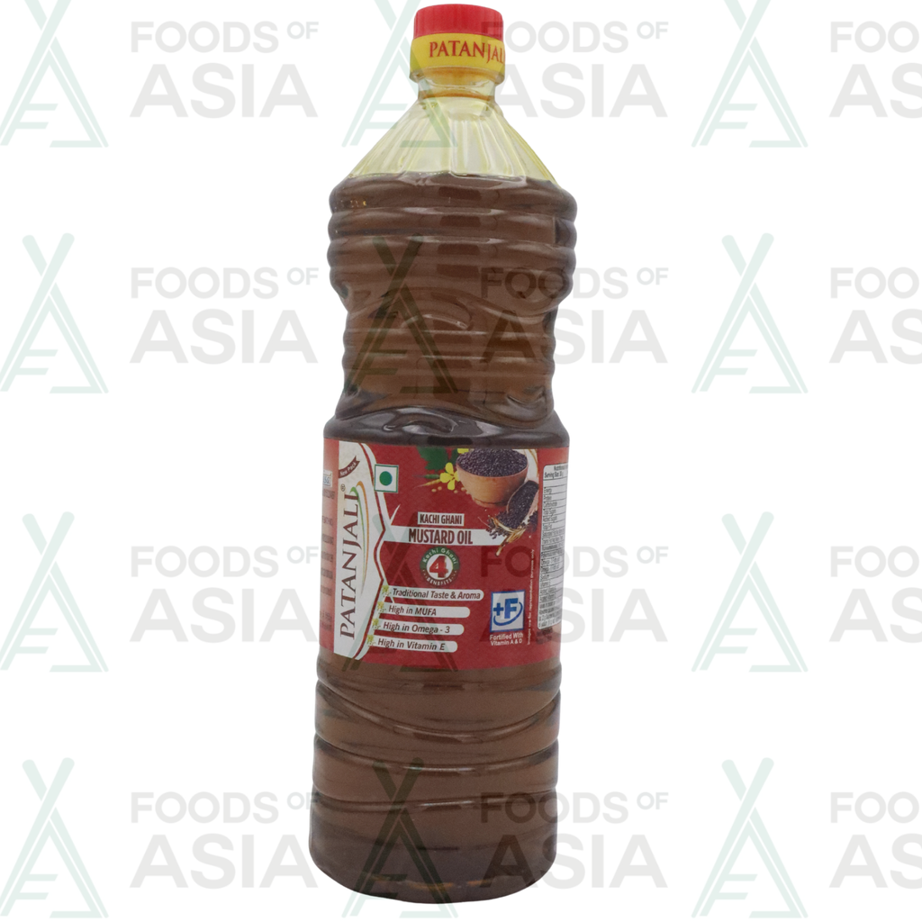 Patanjali Kachi Ghani Mustard Oil 1l