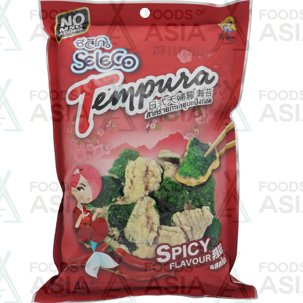 Seleco Seaweed snack Pikant 36g