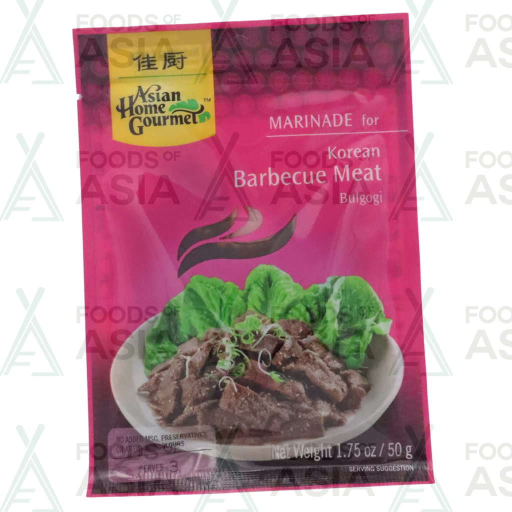 Asian Home Gourmet Koreaanse BBQ Vlees Bulgogi Marinade 50g