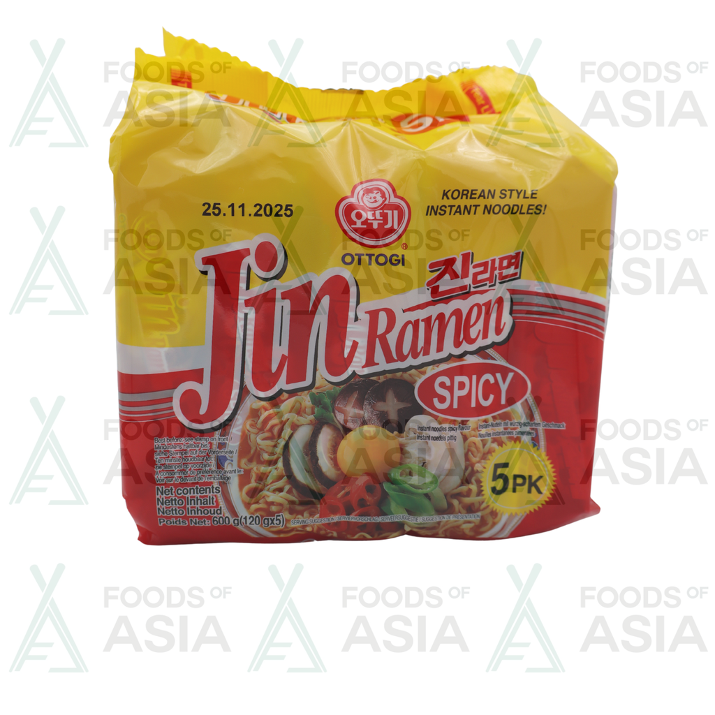 Ottogi Instant Noodles Jin Ramen Spicy 600g