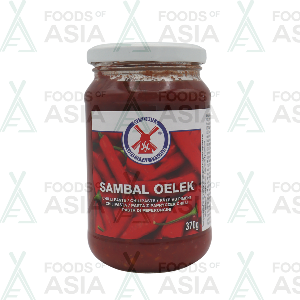 Windmill Or. Foods Chilli Paste Oelek 370g