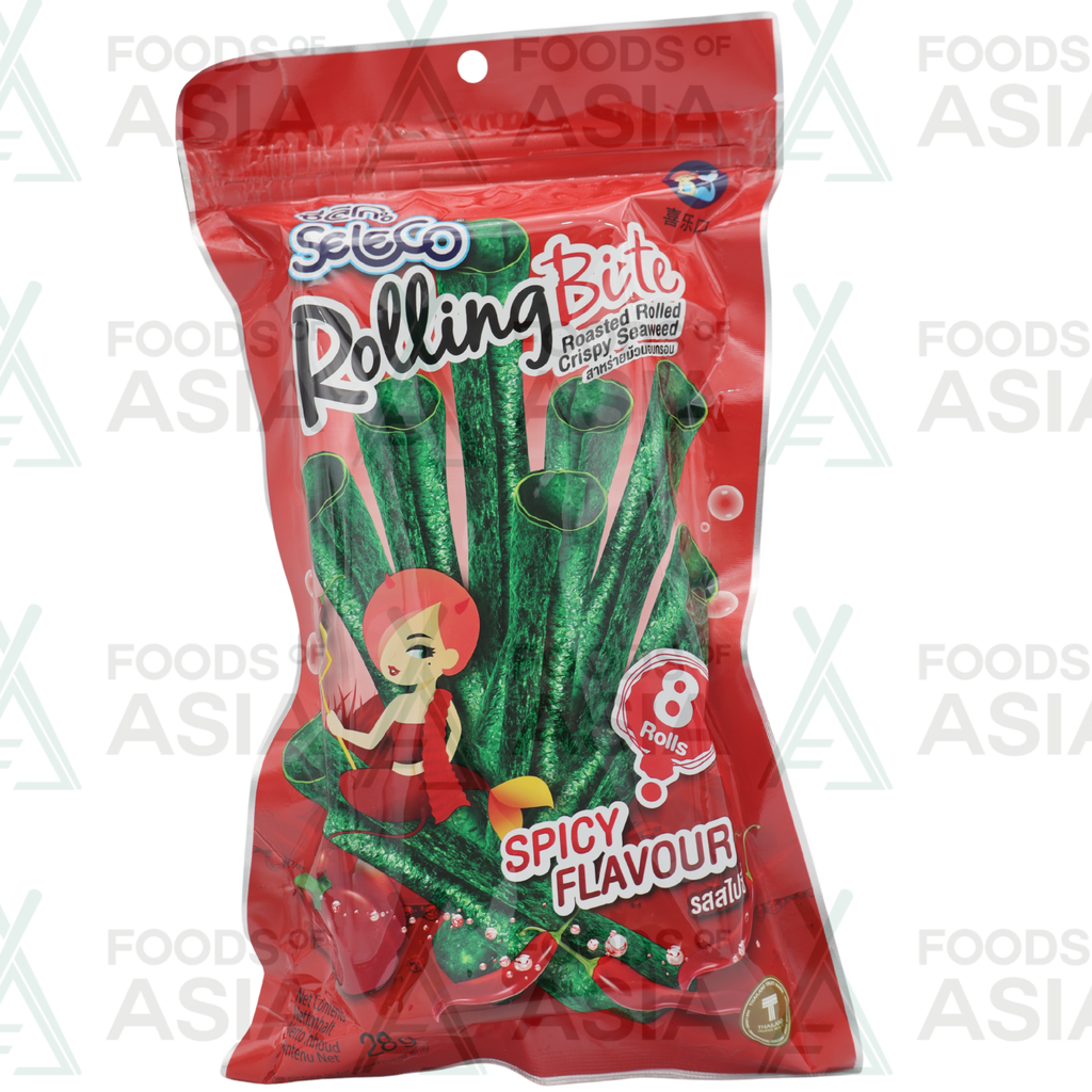 Seleco Seaweed Snack Roll Spicy 28g