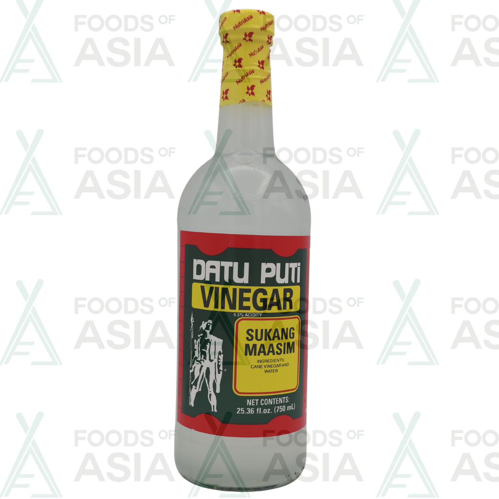 Datu Puti Vinegar Glass Bottle - Sukang Maasim 750ml.