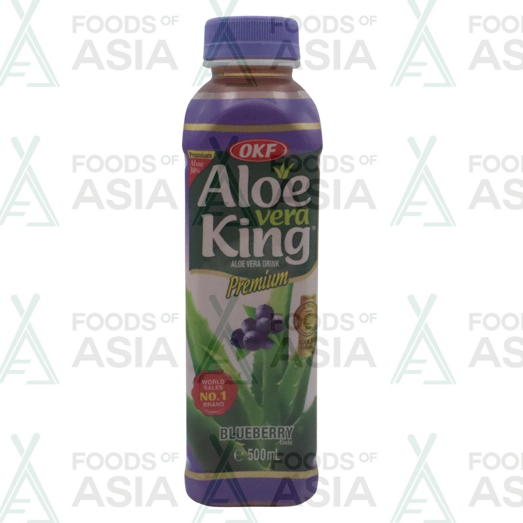 OKF Aloe Vera Drink Blueberry 500g
