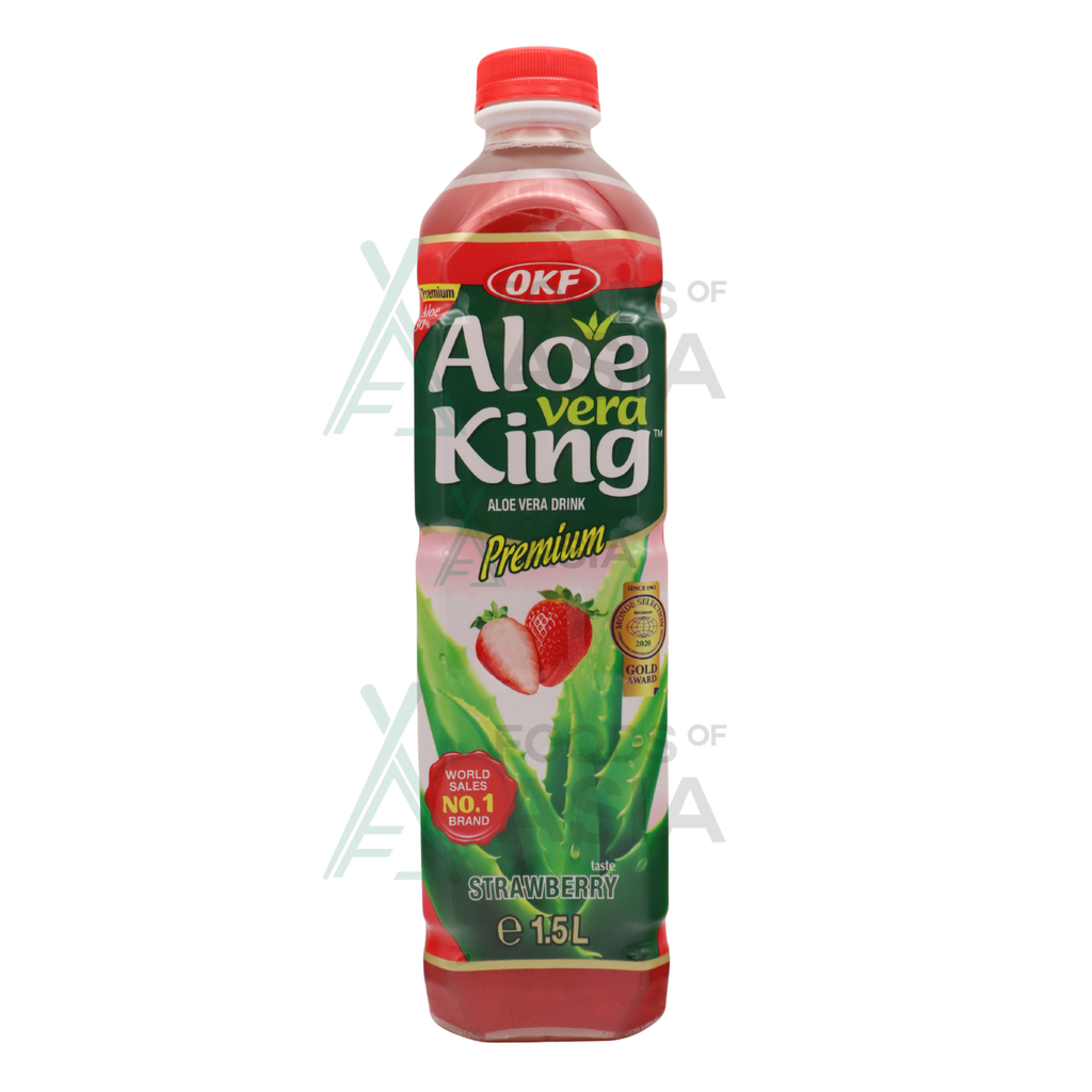 OKF Aloe Vera Drink Strawberry 1,5L