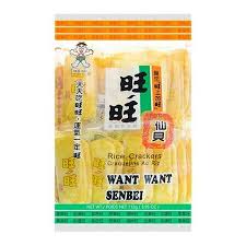 WANT WANT Salty Senbei Rice Crackers 112g