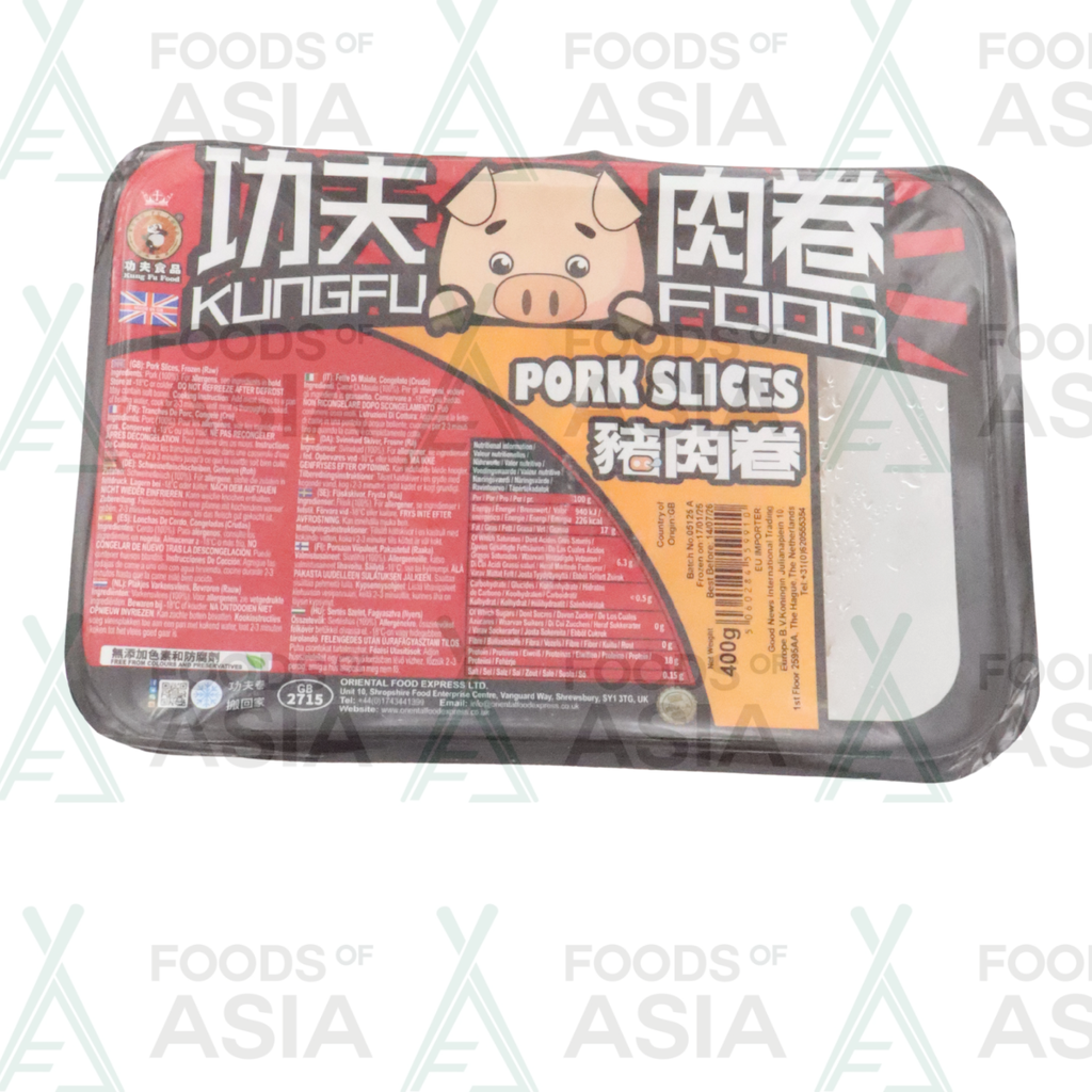 KUNG FU FOOD Pork Slices 400g