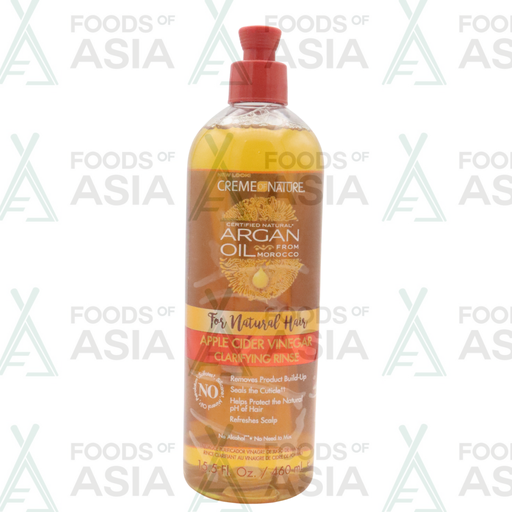 CREME OF NATURE ARGAN OIL APPLE CIDER VINEGAR 460ML 15.5OZ