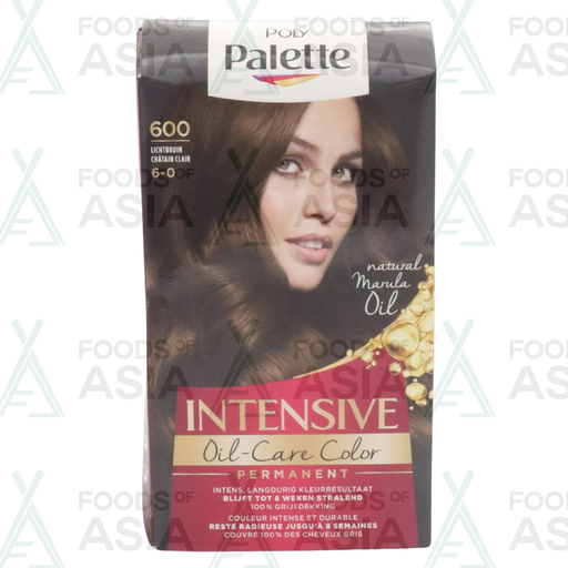 Poly Palette - Haarverf - 600 - Licht Bruin - 1 Stuk