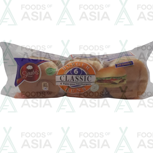 Serebis Burger Buns 6pains 300g