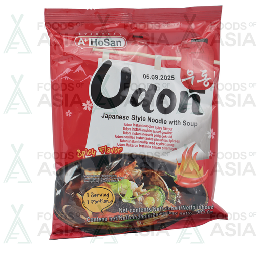 A+ Udon Instant Noodles Spicy Flavour 233g