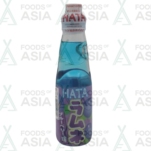 Hata Kosen Drinks Ramune Blueberry 200ml