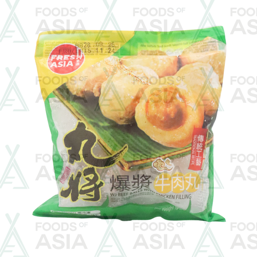 Fresh Asia WJ Beef Balls With Chicken Filling 200g