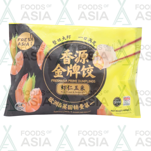 Fresh Asia Pork Prawn & Sweetcorn 400g