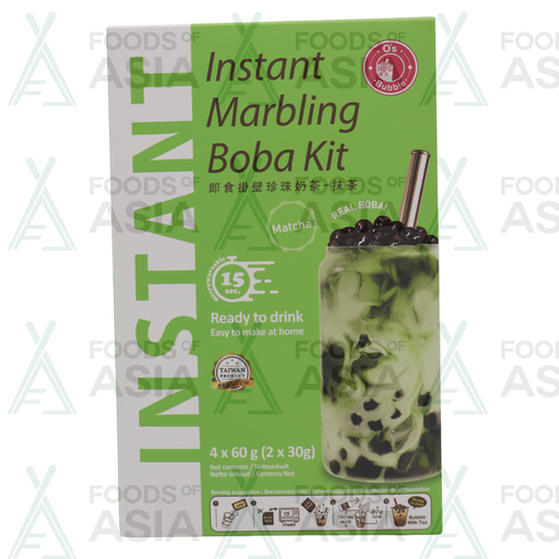 O's bubble Instant Boba Matcha 240g
