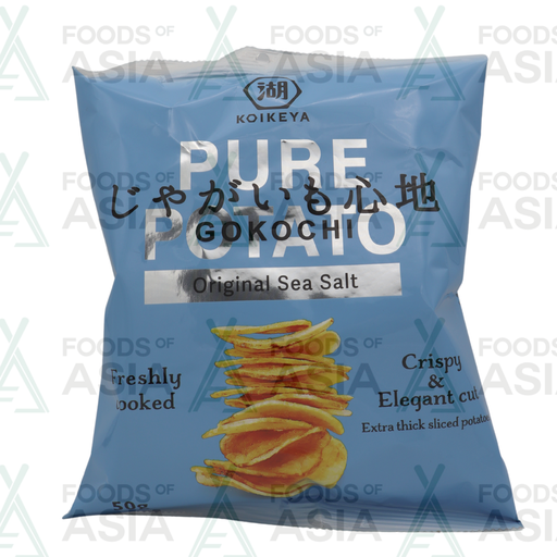 Koikeya Gokochi Potato Crisps Salt 40g