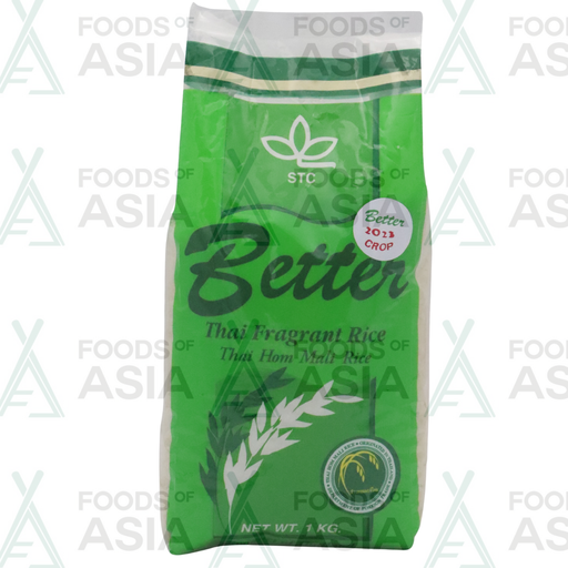 Better Thai Hom Mali Jasmine Rice 1kg