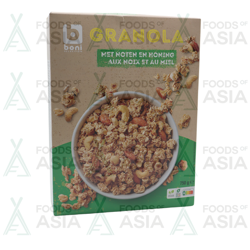 Boni Granola Noten Honing 750g