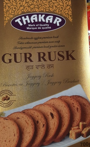 Thakar Gur Rusk 700g