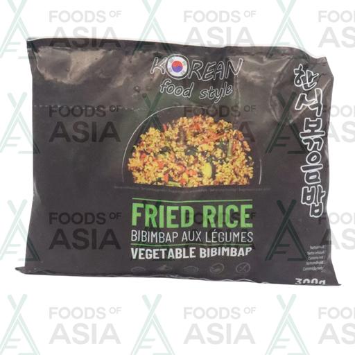 Korean Food Style Fried Rice Vegetable Bibimbap 300g