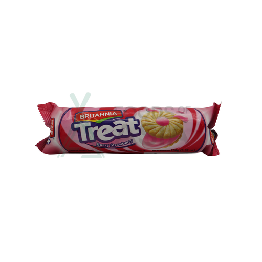 Britannia Treat Buzzy Strawberry 100g