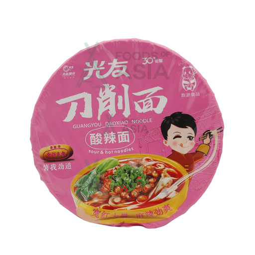 Guang You Sliced Noodles Hot&Sour Flavour 113g