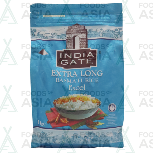 India Gate Basmati Rice Excel 1kg