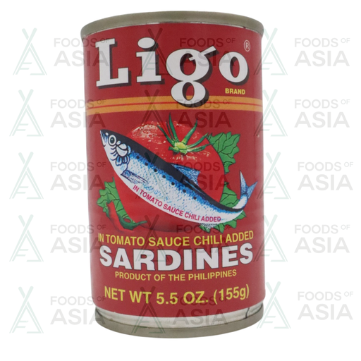 Ligo Sardines in Tomato Sauce with Chilli 155g