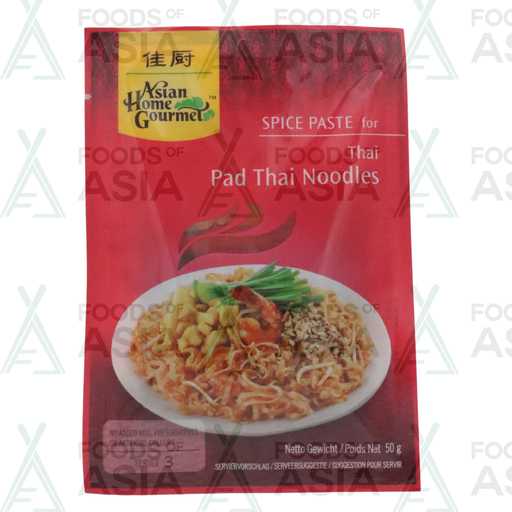 Asian Home Gourmet Spice Paste Thai Noodles 50g