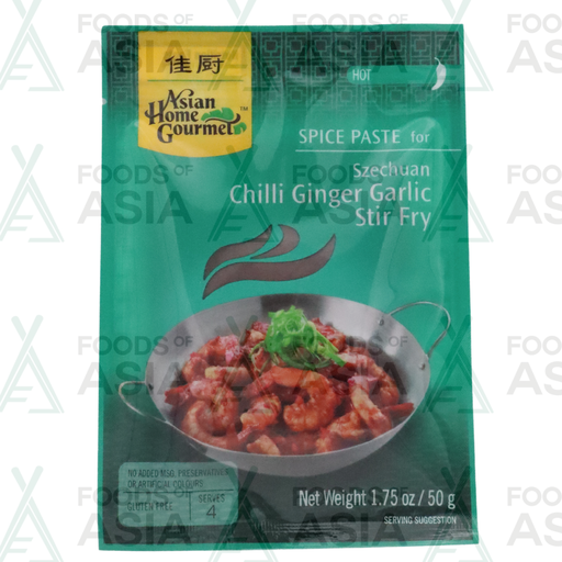 Asian Home Gourmet Szechuan Chili-Gember-Knoflook Woksaus50g