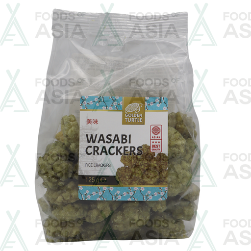 Golden Turtle Wasabi Crackers 125g