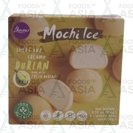 Buono Mochi IJs Durian 156g