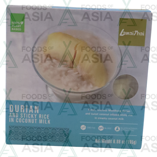 Lamai Thai Durian with Sticky Coconut Rice 195g