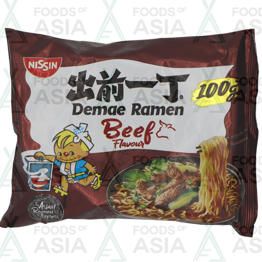 Nissin Demae Ramen Beef Noodles 100g