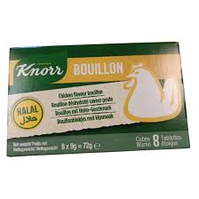 KNORR Bouillon Cubes Chicken 72g