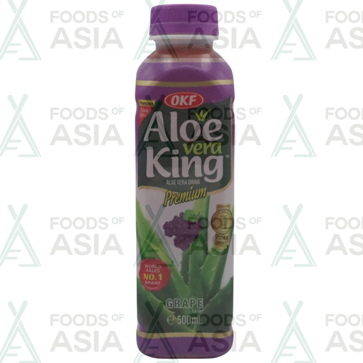 OKF Aloe Vera Drink Grape 500ml