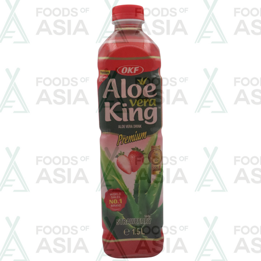 OKF Aloe Vera Drink Strawberry 1,5L